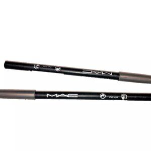 2 NEW MAC BLACK EYE LIP LINER PENCIL WITH ALOE VERA VITAMIN E MAC1599